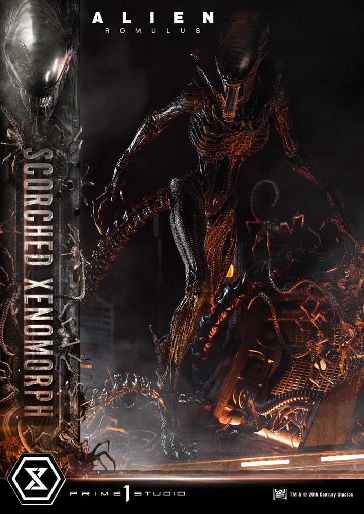 Alien: Romulus Museum Masterline XL Statue 1/3 Scorched Xenomorph 98 cm - Preorder - ETA: 25.12.2026