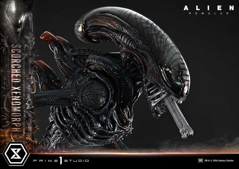 Alien: Romulus Museum Masterline XL Statue 1/3 Scorched Xenomorph 98 cm - Preorder - ETA: 25.12.2026