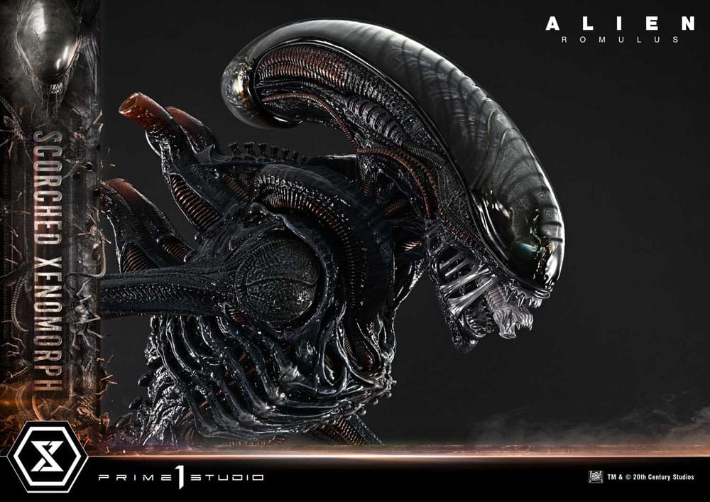 Alien: Romulus Museum Masterline XL Statue 1/3 Scorched Xenomorph 98 cm - Preorder - ETA: 25.12.2026