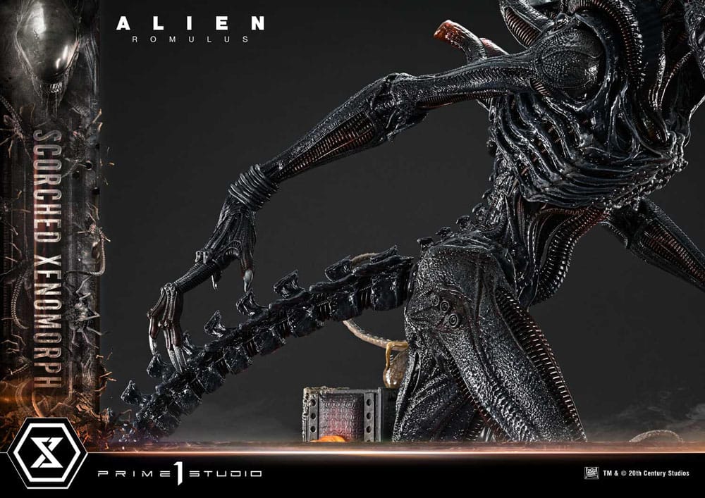 Alien: Romulus Museum Masterline XL Statue 1/3 Scorched Xenomorph 98 cm - Preorder - ETA: 25.12.2026