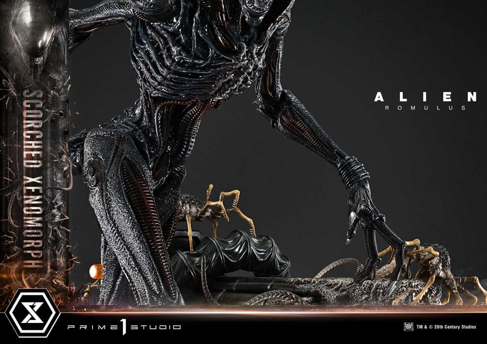 Alien: Romulus Museum Masterline XL Statue 1/3 Scorched Xenomorph 98 cm - Preorder - ETA: 25.12.2026