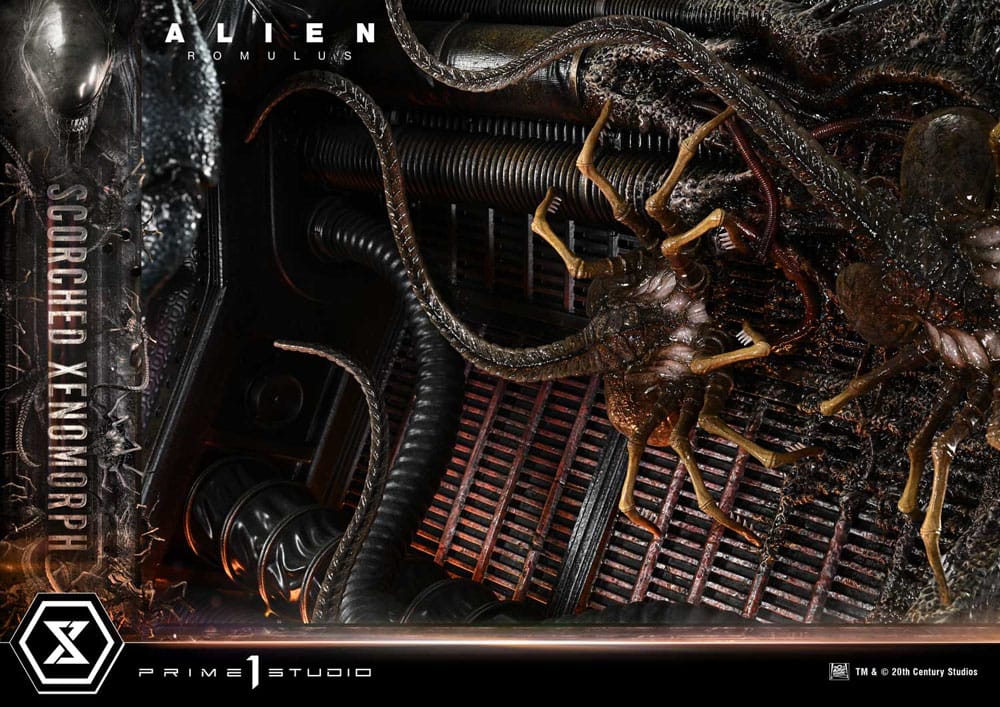 Alien: Romulus Museum Masterline XL Statue 1/3 Scorched Xenomorph 98 cm - Preorder - ETA: 25.12.2026