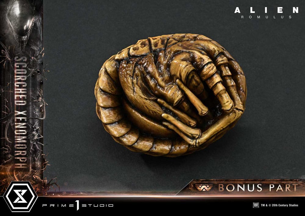 Alien: Romulus Museum Masterline XL Statue 1/3 Scorched Xenomorph Deluxe Bonus Version 98 cm - Preorder - ETA: 25.12.2026