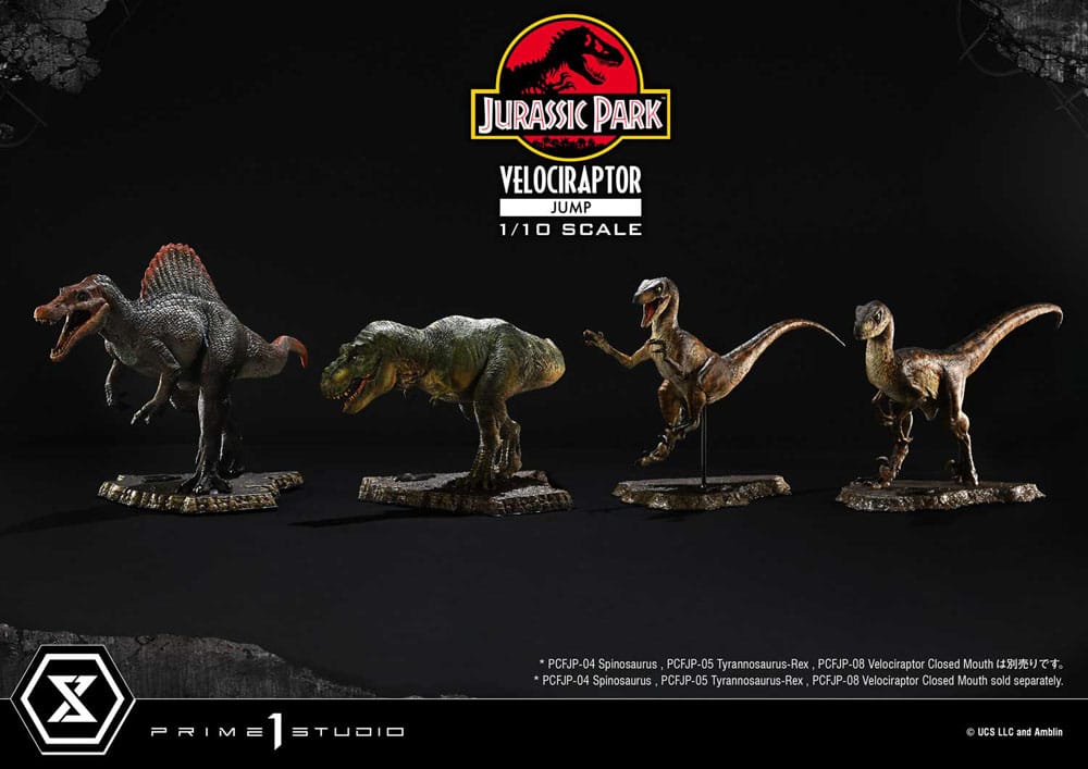Jurassic Park Prime Collectibles Statue 1/10 Velociraptor Jump 21 cm - Preorder - ETA: 12.09.2025