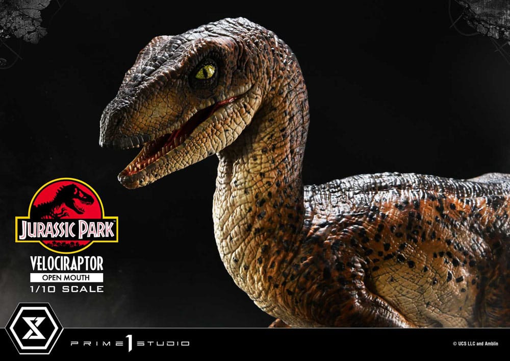 Jurassic Park Prime Collectibles Statue 1/10 Velociraptor Open Mouth 19 cm - Preorder - ETA: 11.11.2025