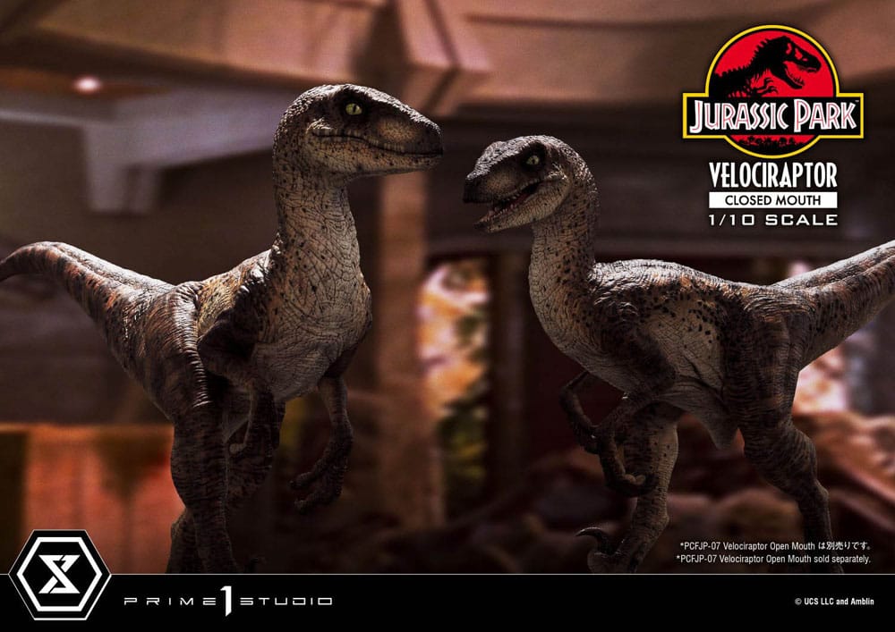Jurassic Park Prime Collectibles Statue 1/10 Velociraptor Closed Mouth 19 cm - Preorder - ETA: 11.11.2025