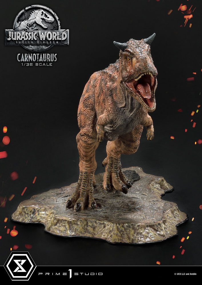 Jurassic World: Fallen Kingdom Prime Collectibles PVC Statue 1/38 Carnotaurus 16 cm - Preorder - ETA: 06.12.2025