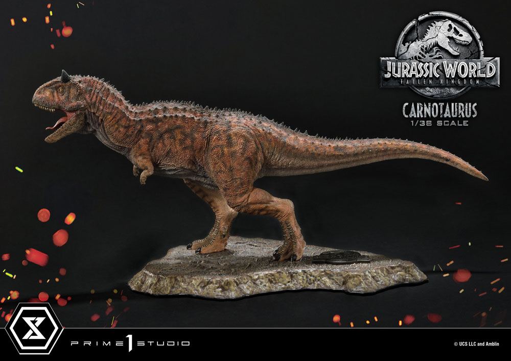 Jurassic World: Fallen Kingdom Prime Collectibles PVC Statue 1/38 Carnotaurus 16 cm - Preorder - ETA: 06.12.2025