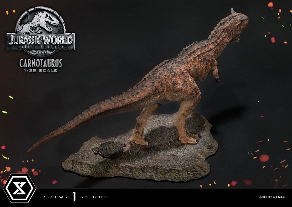 Jurassic World: Fallen Kingdom Prime Collectibles PVC Statue 1/38 Carnotaurus 16 cm - Preorder - ETA: 06.12.2025