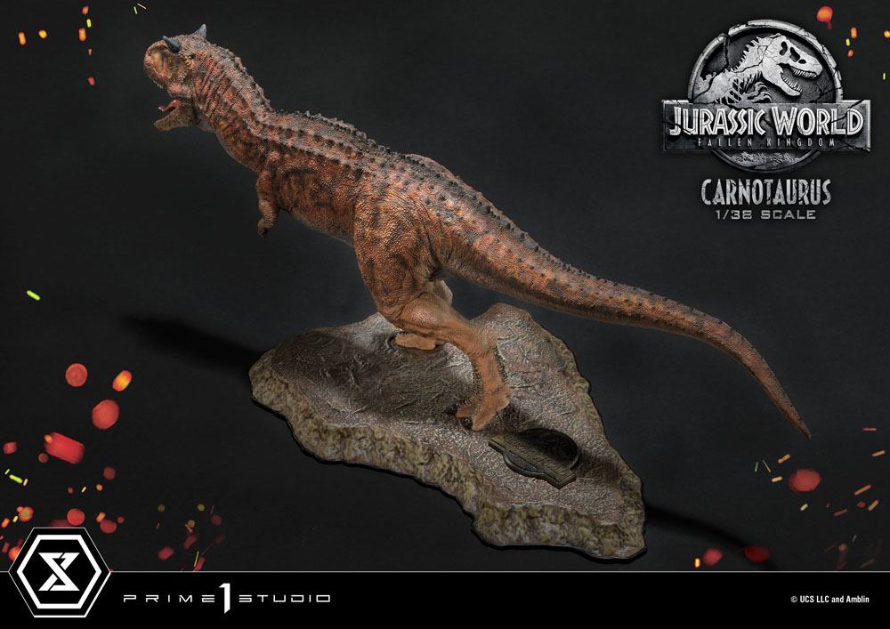 Jurassic World: Fallen Kingdom Prime Collectibles PVC Statue 1/38 Carnotaurus 16 cm - Preorder - ETA: 06.12.2025