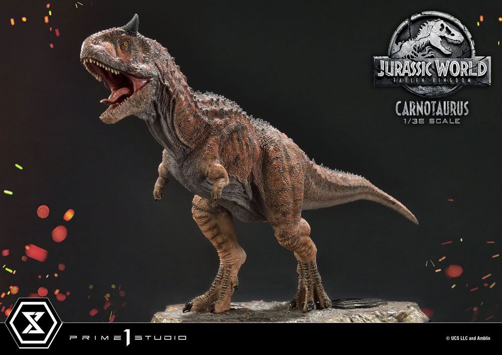 Jurassic World: Fallen Kingdom Prime Collectibles PVC Statue 1/38 Carnotaurus 16 cm - Preorder - ETA: 06.12.2025
