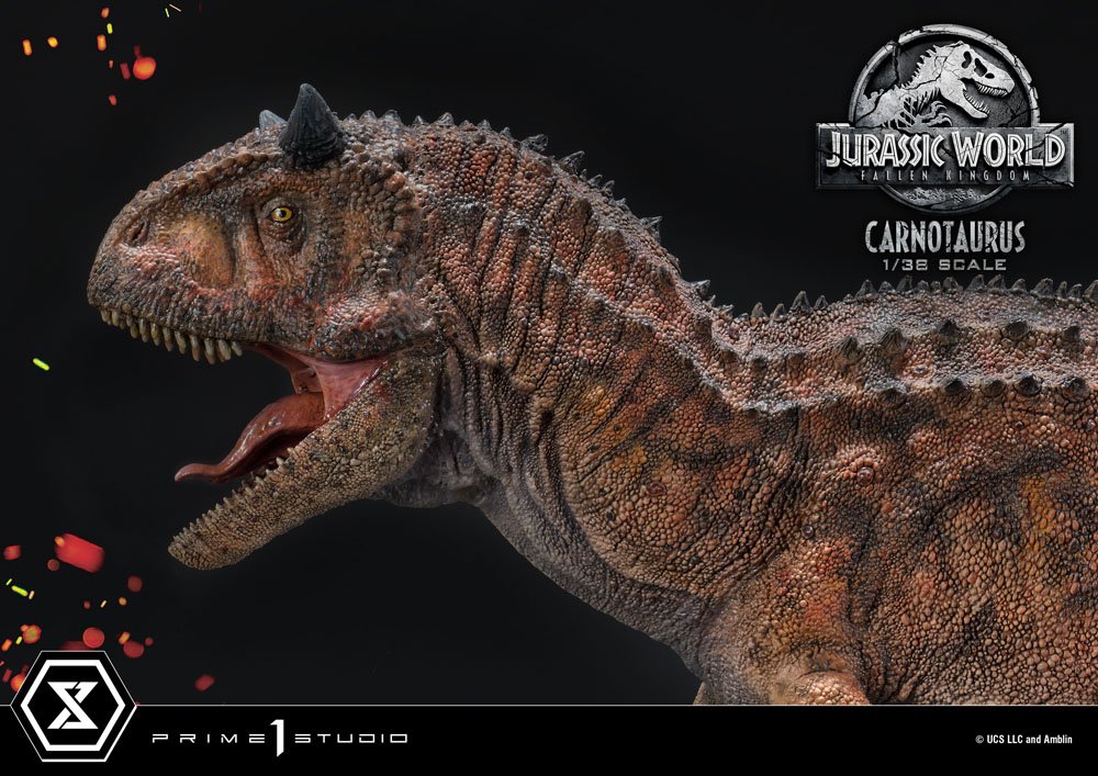Jurassic World: Fallen Kingdom Prime Collectibles PVC Statue 1/38 Carnotaurus 16 cm - Preorder - ETA: 06.12.2025