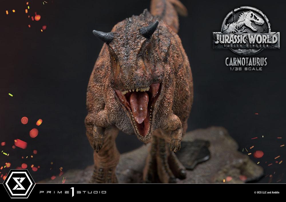 Jurassic World: Fallen Kingdom Prime Collectibles PVC Statue 1/38 Carnotaurus 16 cm - Preorder - ETA: 06.12.2025