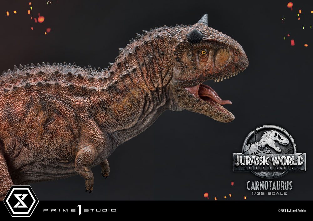 Jurassic World: Fallen Kingdom Prime Collectibles PVC Statue 1/38 Carnotaurus 16 cm - Preorder - ETA: 06.12.2025