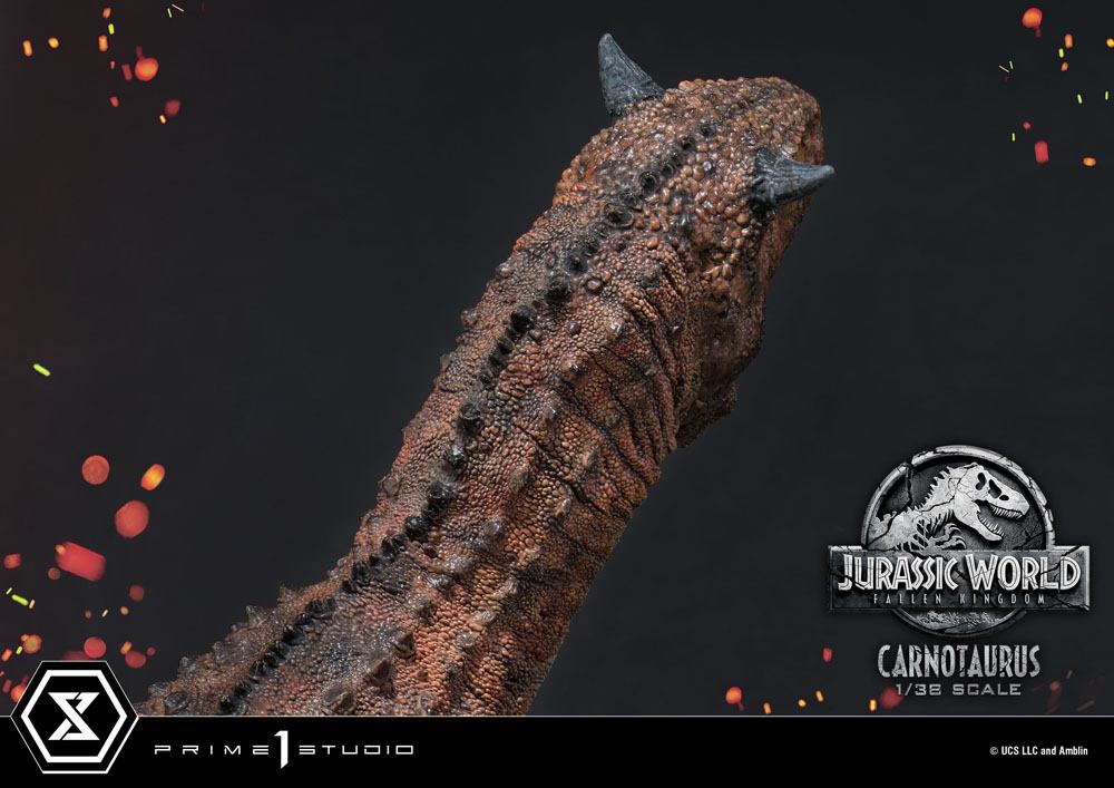 Jurassic World: Fallen Kingdom Prime Collectibles PVC Statue 1/38 Carnotaurus 16 cm - Preorder - ETA: 06.12.2025