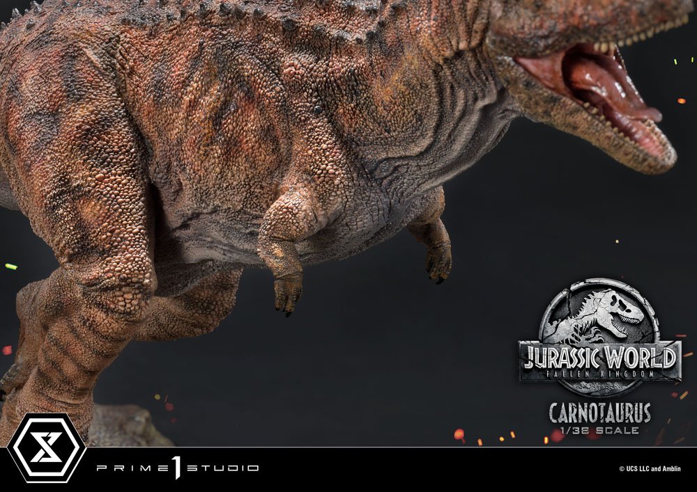 Jurassic World: Fallen Kingdom Prime Collectibles PVC Statue 1/38 Carnotaurus 16 cm - Preorder - ETA: 06.12.2025