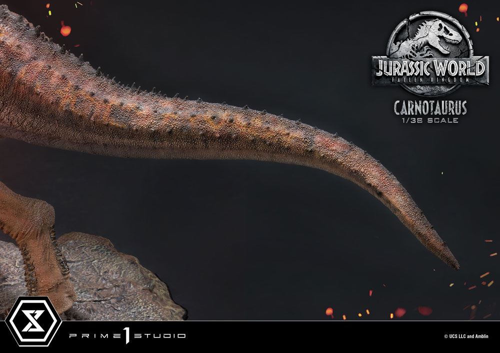 Jurassic World: Fallen Kingdom Prime Collectibles PVC Statue 1/38 Carnotaurus 16 cm - Preorder - ETA: 06.12.2025