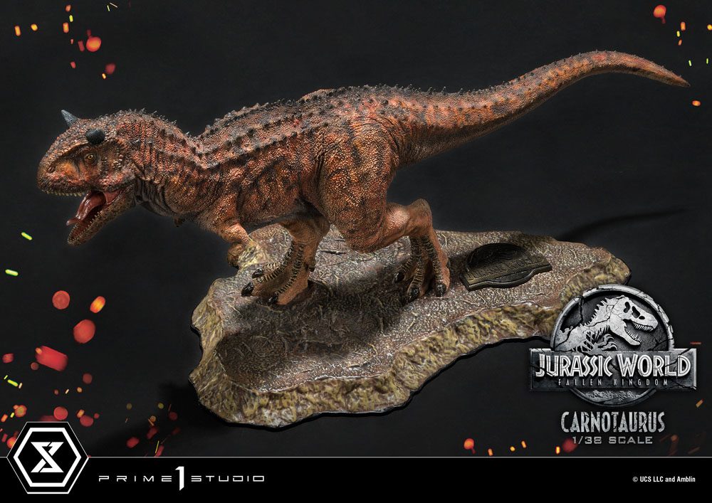 Jurassic World: Fallen Kingdom Prime Collectibles PVC Statue 1/38 Carnotaurus 16 cm - Preorder - ETA: 06.12.2025