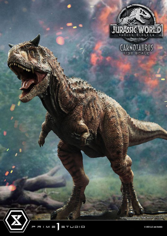 Jurassic World: Fallen Kingdom Prime Collectibles PVC Statue 1/38 Carnotaurus 16 cm - Preorder - ETA: 06.12.2025