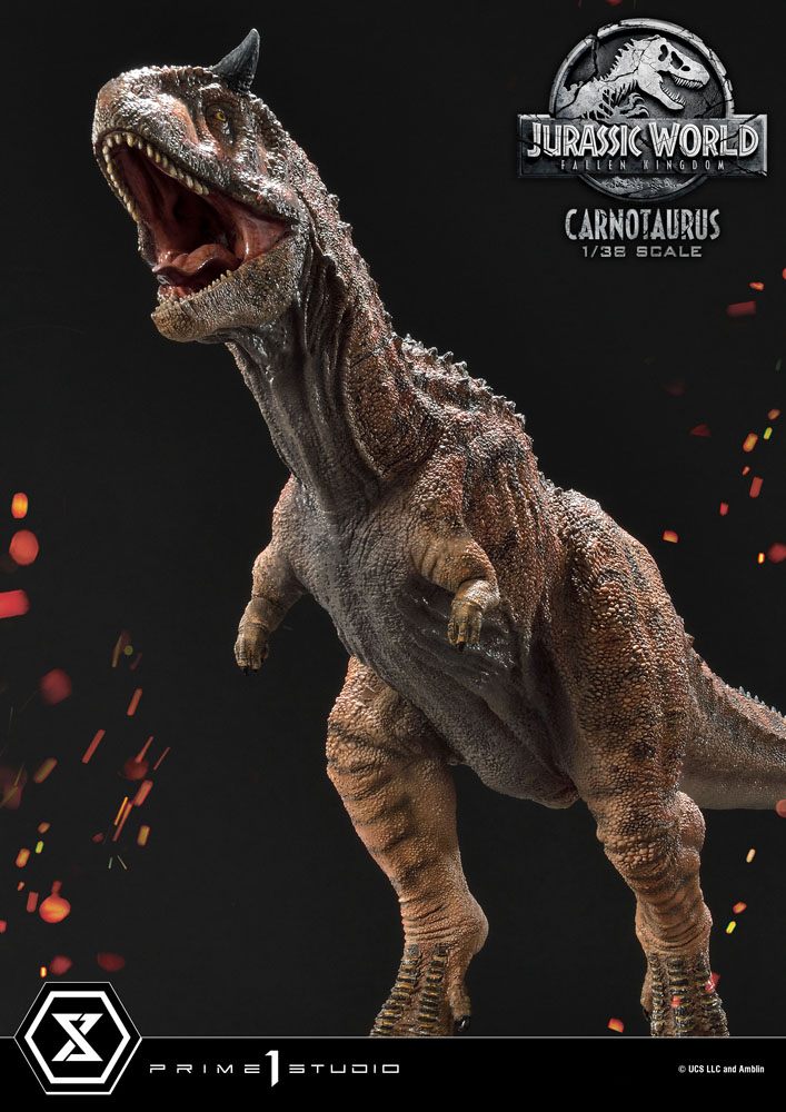 Jurassic World: Fallen Kingdom Prime Collectibles PVC Statue 1/38 Carnotaurus 16 cm - Preorder - ETA: 06.12.2025