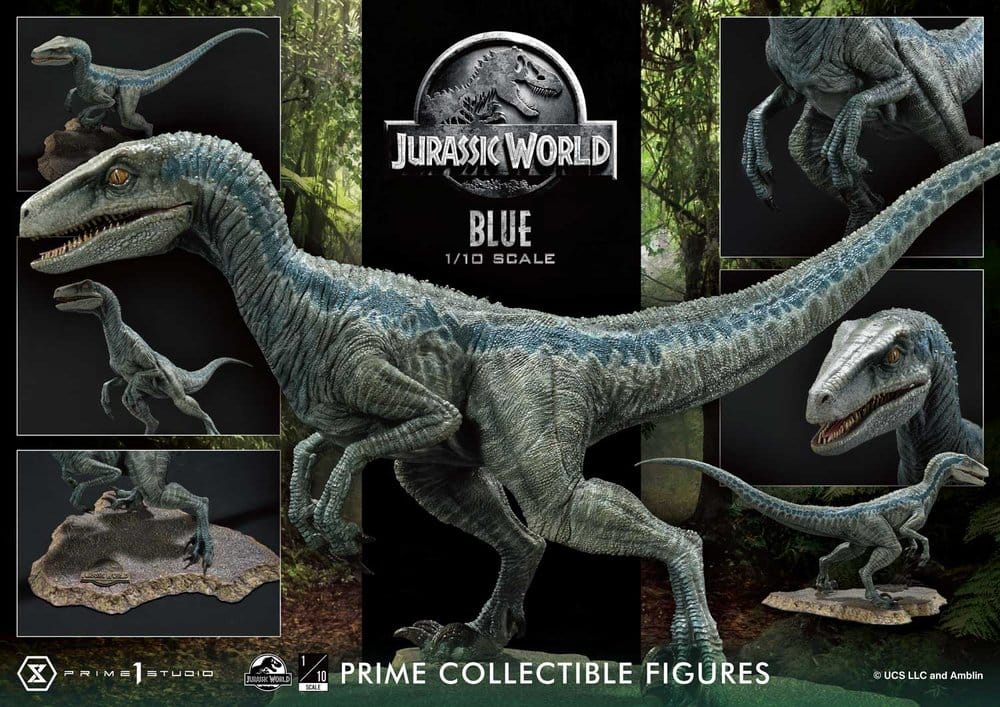 Jurassic World (Film) Prime Collectible Figures Statue 1/10 Blue 17 cm - Preorder - ETA: 23.10.2026