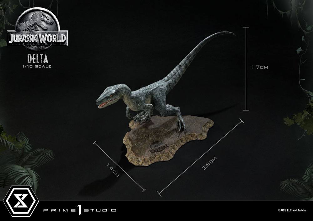 Jurassic World: Fallen Kingdom Prime Collectibles Statue 1/10 Delta 17 cm - Preorder - ETA: 12.09.2025