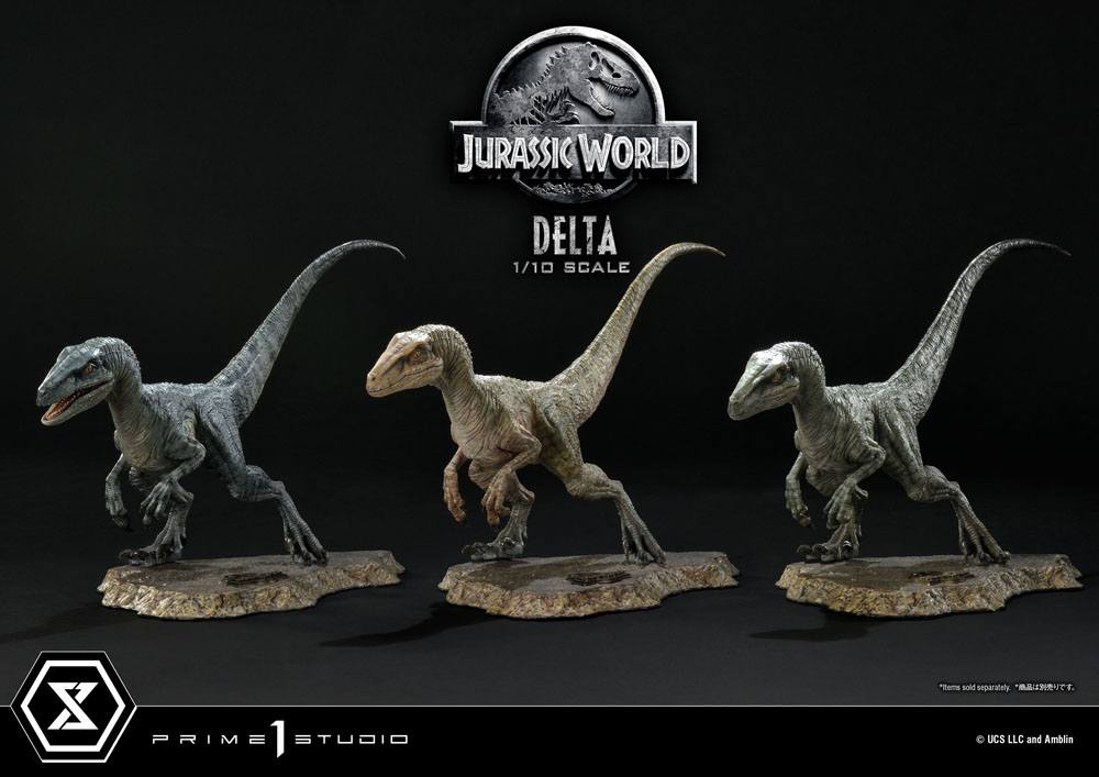 Jurassic World: Fallen Kingdom Prime Collectibles Statue 1/10 Delta 17 cm - Preorder - ETA: 12.09.2025