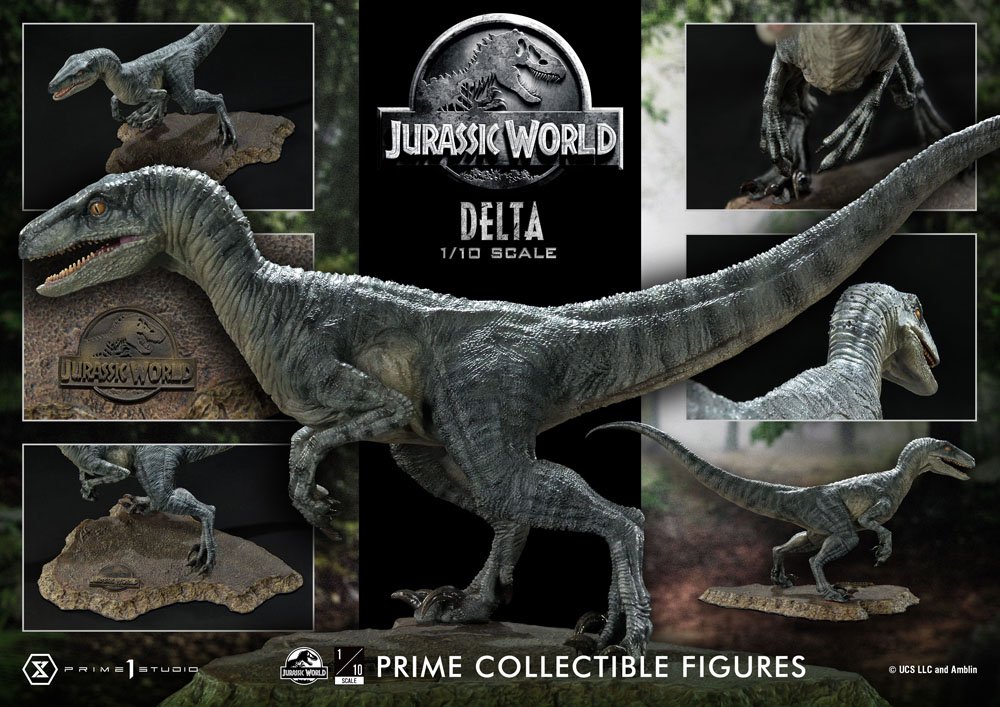 Jurassic World: Fallen Kingdom Prime Collectibles Statue 1/10 Delta 17 cm - Preorder - ETA: 12.09.2025