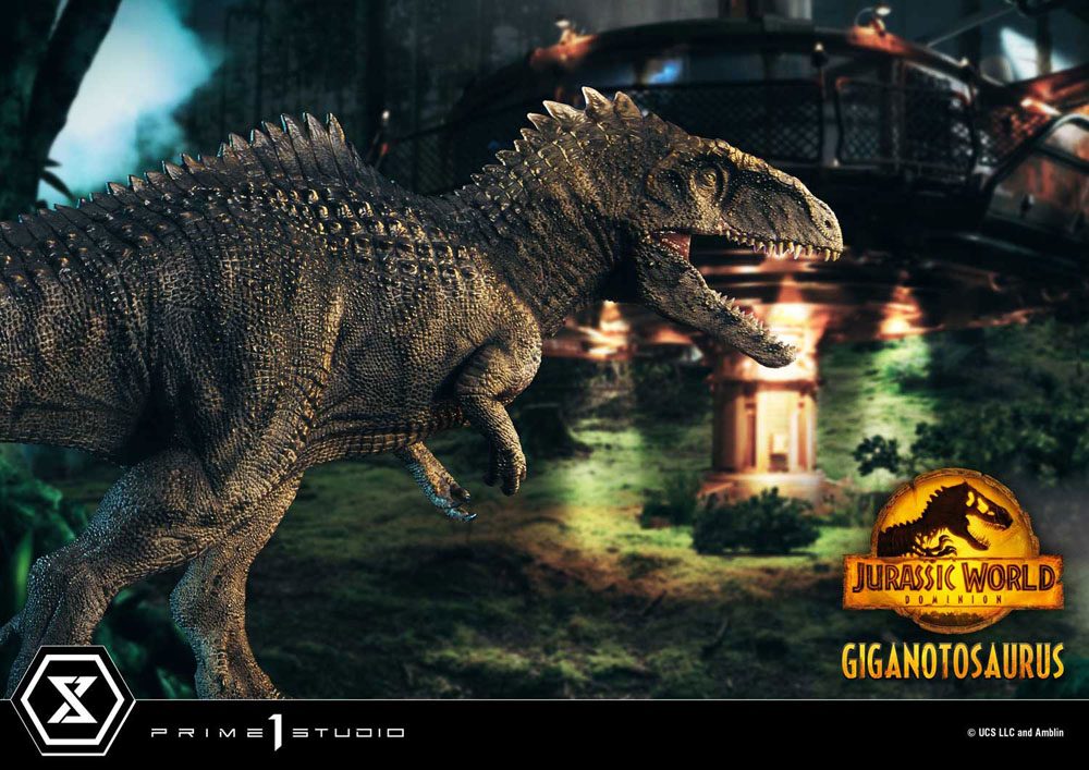 Jurassic World: Ein neues Zeitalter Prime Collectibles Statue 1/38 Giganotosaurus Toy Version 22 cm - Preorder - ETA: 11.11.2025