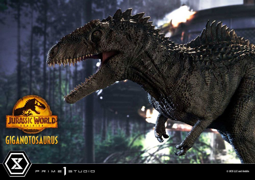 Jurassic World: Ein neues Zeitalter Prime Collectibles Statue 1/38 Giganotosaurus Toy Version 22 cm - Preorder - ETA: 11.11.2025