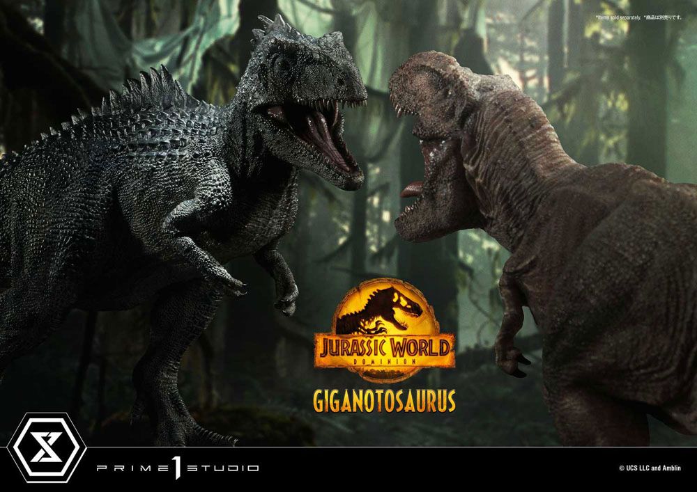 Jurassic World: Ein neues Zeitalter Prime Collectibles Statue 1/38 Giganotosaurus Toy Version 22 cm - Preorder - ETA: 11.11.2025