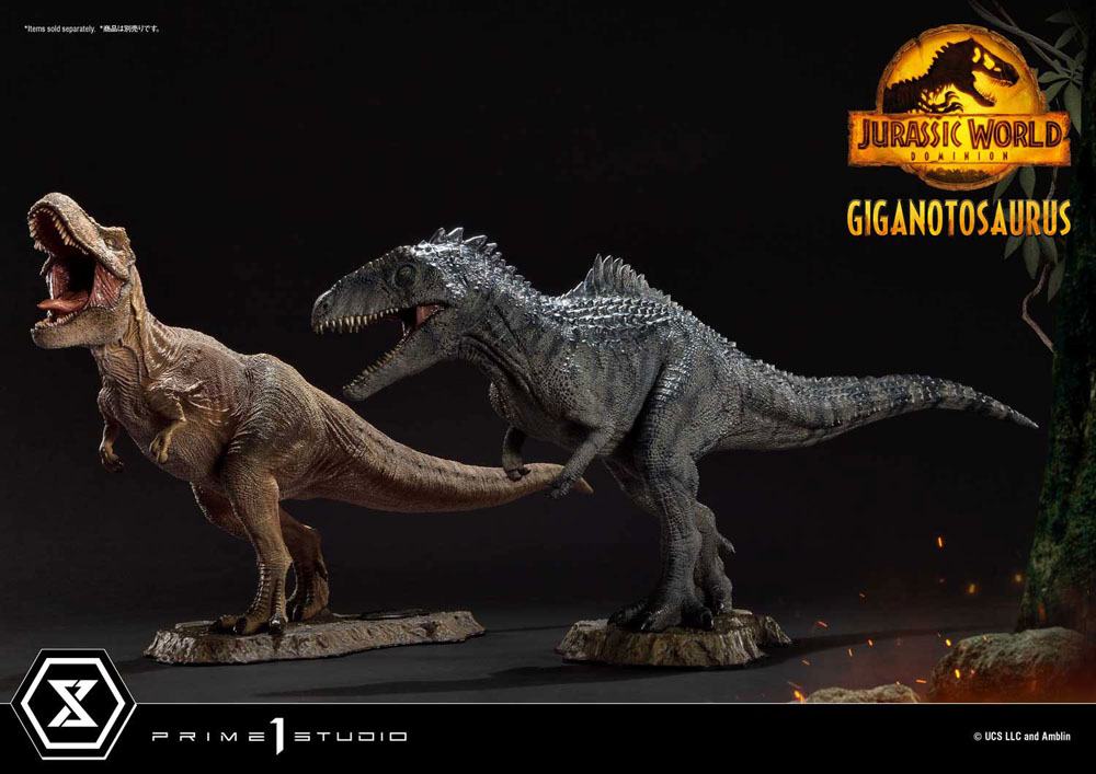 Jurassic World: Ein neues Zeitalter Prime Collectibles Statue 1/38 Giganotosaurus Toy Version 22 cm - Preorder - ETA: 11.11.2025