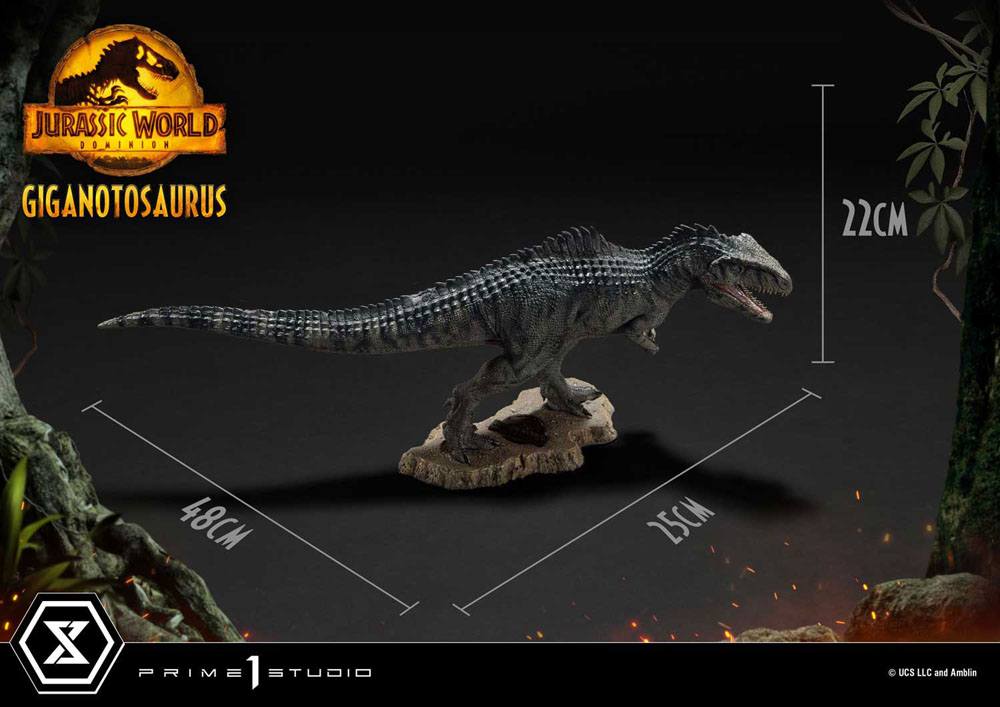 Jurassic World: Ein neues Zeitalter Prime Collectibles Statue 1/38 Giganotosaurus Toy Version 22 cm - Preorder - ETA: 11.11.2025