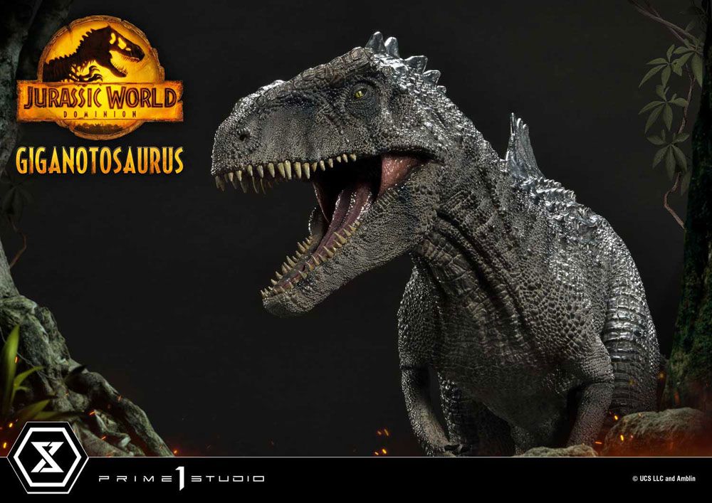 Jurassic World: Ein neues Zeitalter Prime Collectibles Statue 1/38 Giganotosaurus Toy Version 22 cm - Preorder - ETA: 11.11.2025