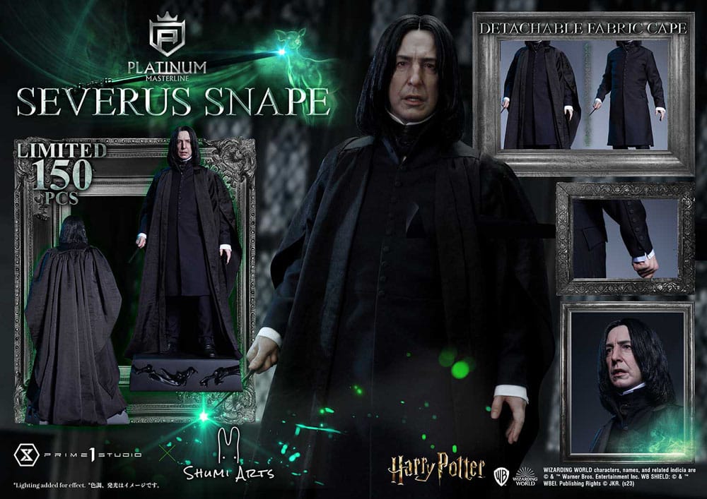 Harry Potter Platinum Masterline Series Statue 1/3 Severus Snape 55 cm - Preorder - ETA: 12.09.2025