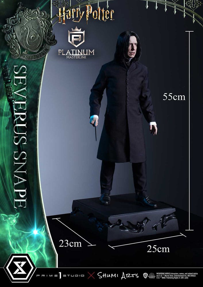 Harry Potter Platinum Masterline Series Statue 1/3 Severus Snape 55 cm - Preorder - ETA: 12.09.2025