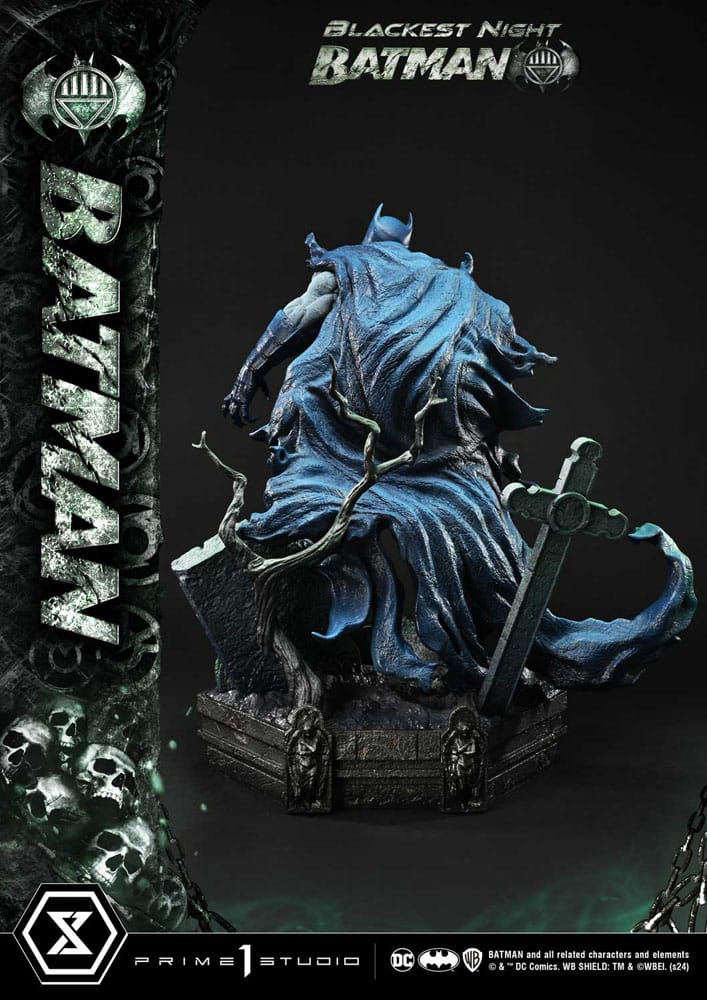 Batman Premium Masterline Series Statue Batman Blackest Night Version 45 cm - Versand: 5-7 Tage nach Bestellung