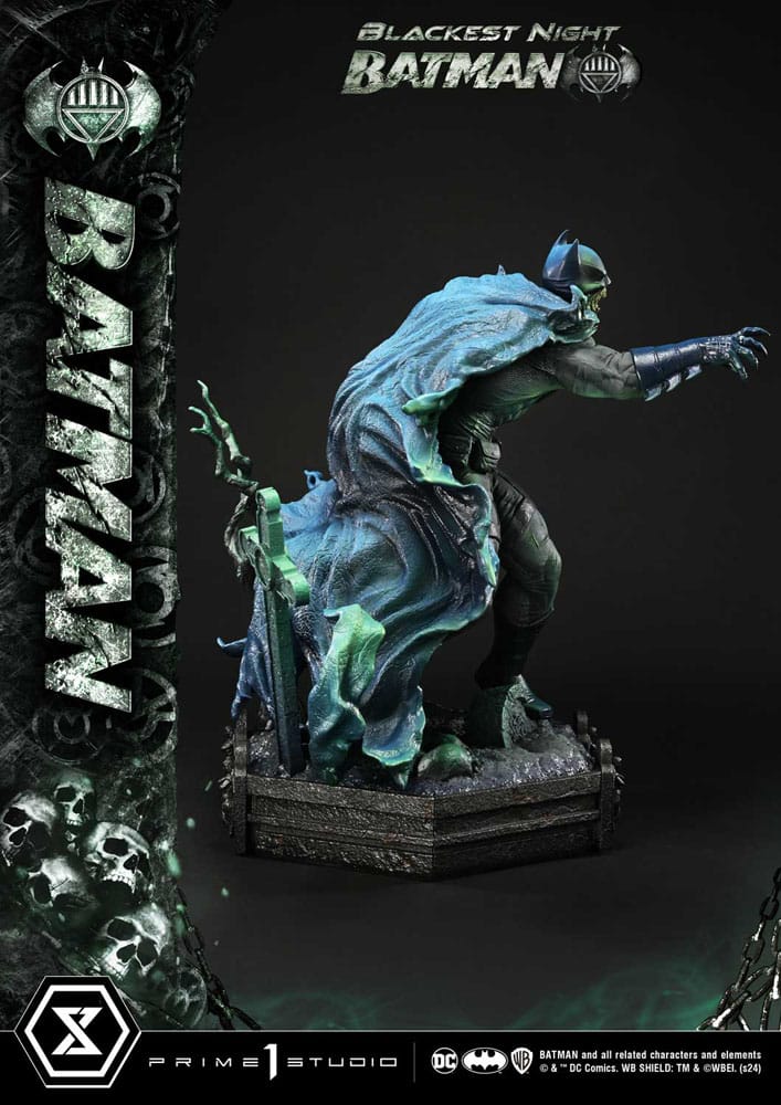Batman Premium Masterline Series Statue Batman Blackest Night Version 45 cm - Versand: 5-7 Tage nach Bestellung