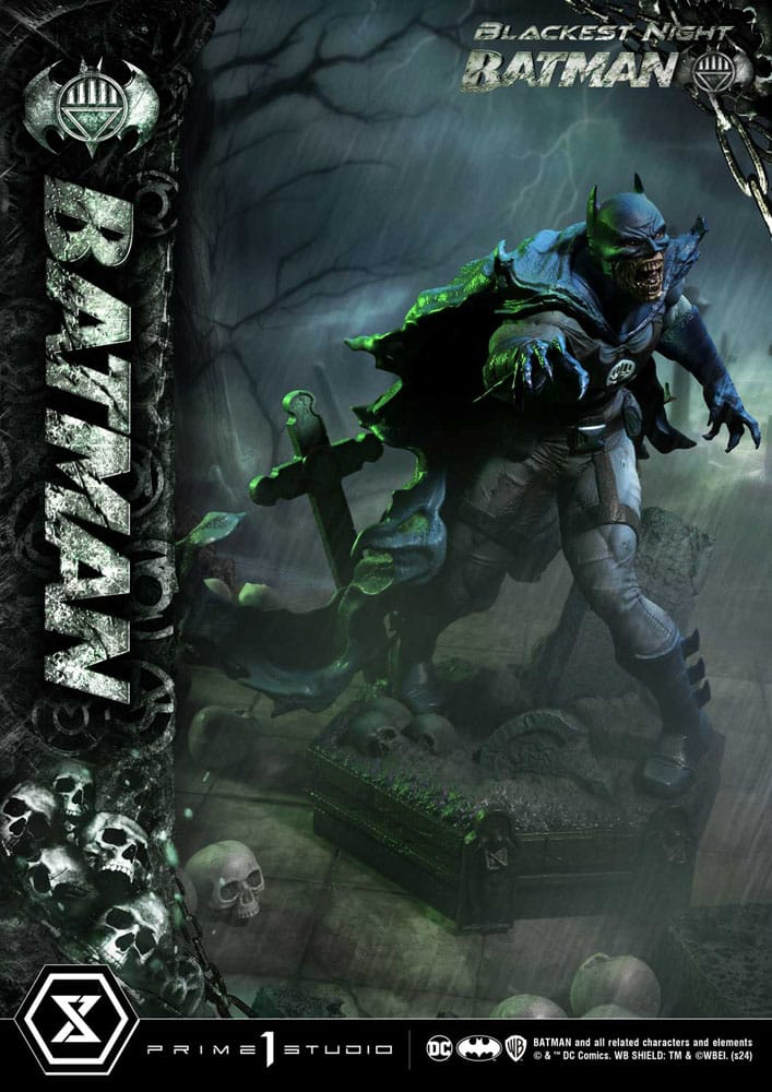 Batman Premium Masterline Series Statue Batman Blackest Night Version 45 cm - Versand: 5-7 Tage nach Bestellung