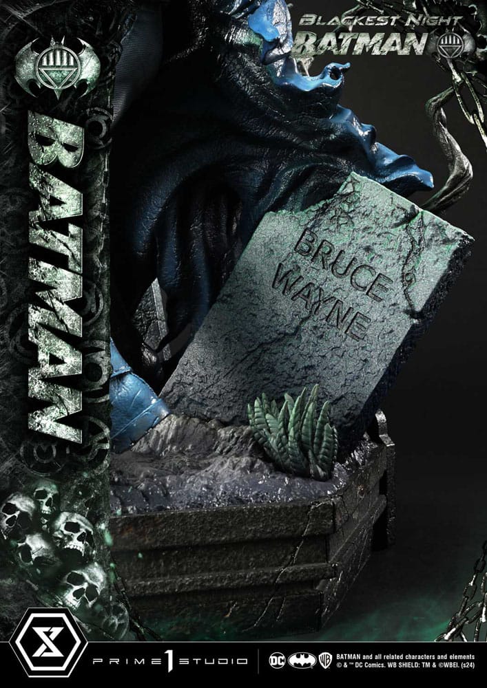 Batman Premium Masterline Series Statue Batman Blackest Night Version 45 cm - Versand: 5-7 Tage nach Bestellung