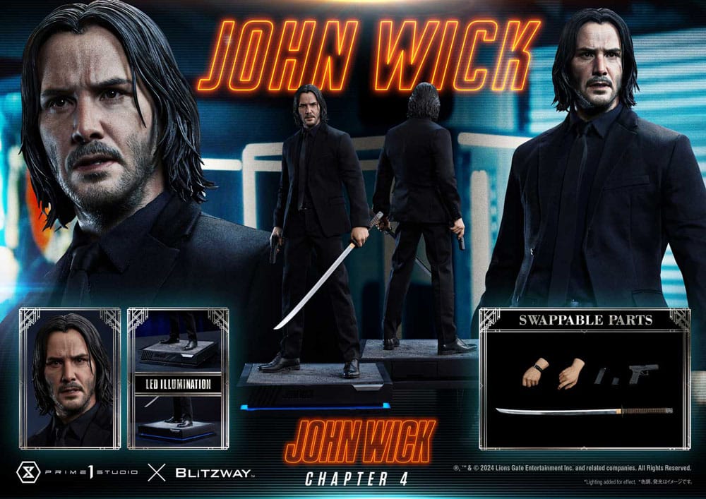 John Wick Chapter 4 Premium Masterline Series Statue 1/4 John Wick 54 cm - Preorder - ETA: 19.02.2026