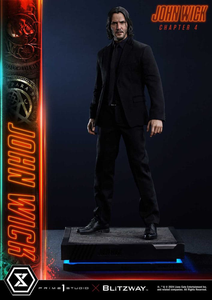 John Wick Chapter 4 Ultimate Premium Masterline Series Statue 1/4 John Wick Deluxe Version 54 cm - Preorder - ETA: 25.12.2025