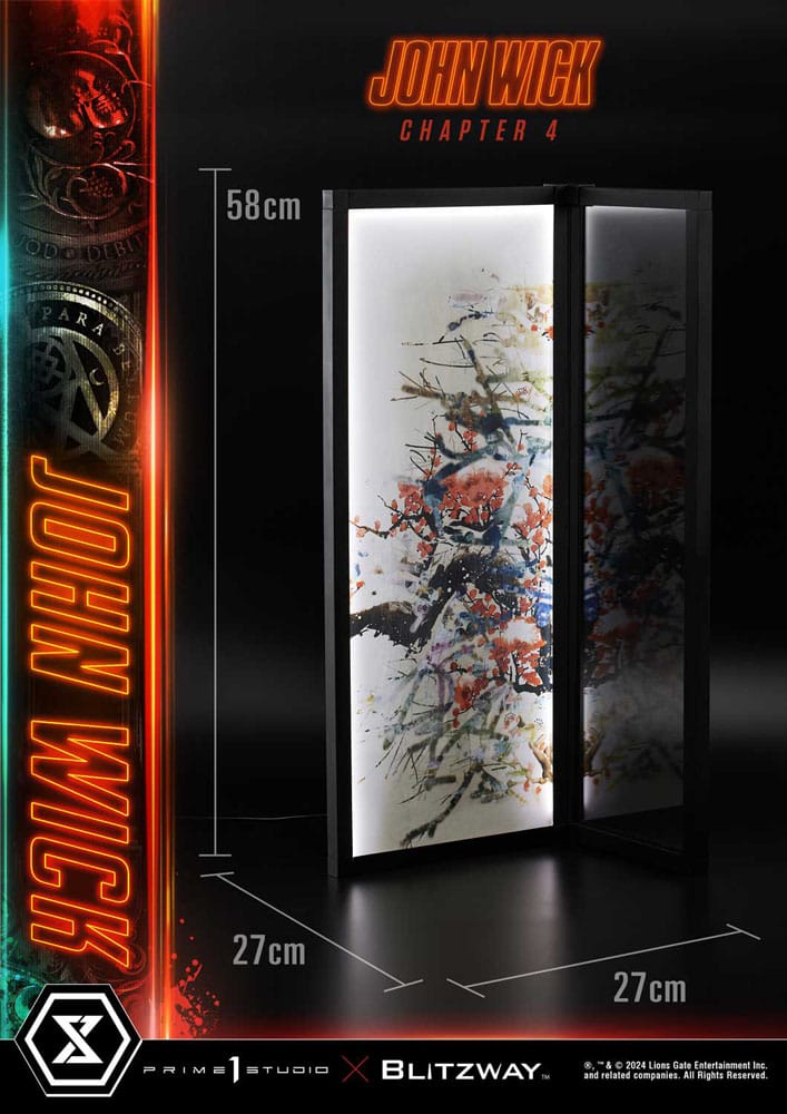 John Wick Chapter 4 Ultimate Premium Masterline Series Statue 1/4 John Wick Deluxe Version 54 cm - Preorder - ETA: 25.12.2025