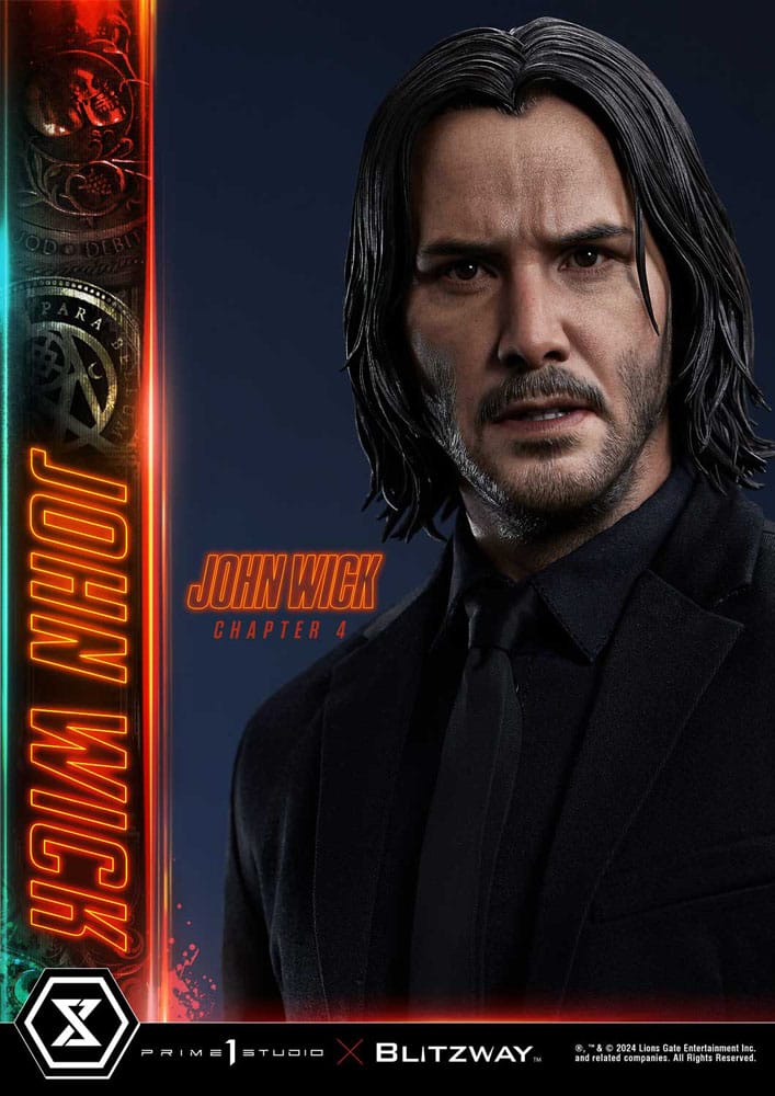 John Wick Chapter 4 Ultimate Premium Masterline Series Statue 1/4 John Wick Deluxe Version 54 cm - Preorder - ETA: 25.12.2025
