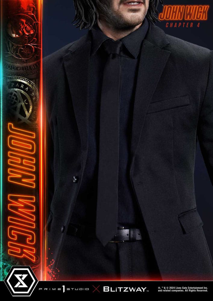 John Wick Chapter 4 Ultimate Premium Masterline Series Statue 1/4 John Wick Deluxe Version 54 cm - Preorder - ETA: 25.12.2025
