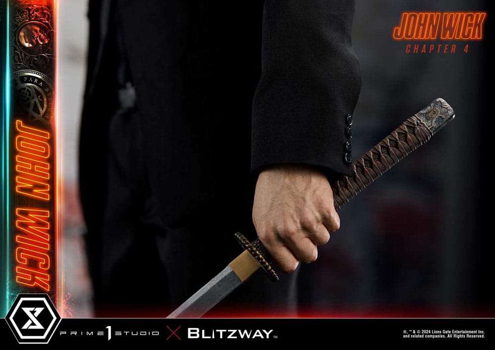 John Wick Chapter 4 Ultimate Premium Masterline Series Statue 1/4 John Wick Deluxe Version 54 cm - Preorder - ETA: 25.12.2025