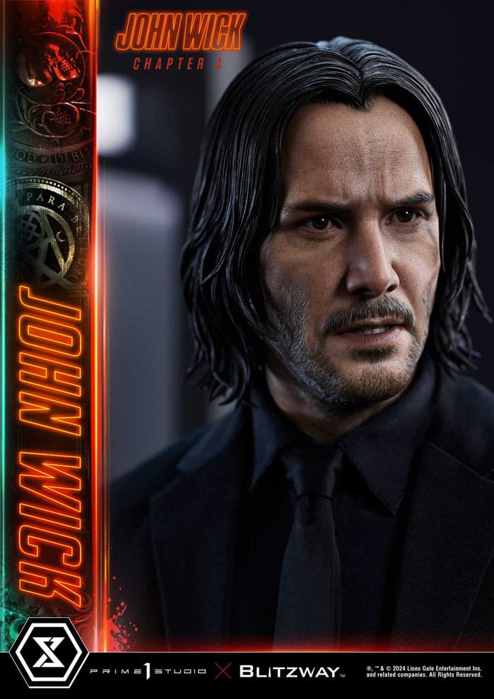 John Wick Chapter 4 Ultimate Premium Masterline Series Statue 1/4 John Wick Deluxe Bonus Version 54 cm - Preorder - ETA: 25.12.2025
