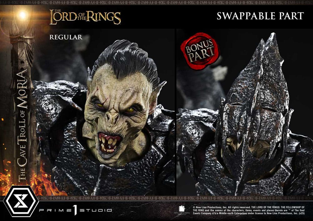 Der Herr der Ring Premium Masterline Series Statue 1/6 Cave Troll of Moria Bonus Version 91 cm - Preorder - ETA: 26.04.2027