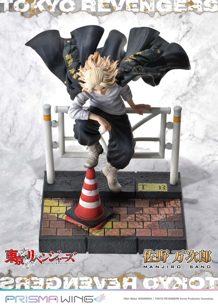 Tokyo Revengers Prisma Wing PVC Statue 1/7 Manjiro Sano 23 cm - Versand: 5-7 Tage nach Bestellung