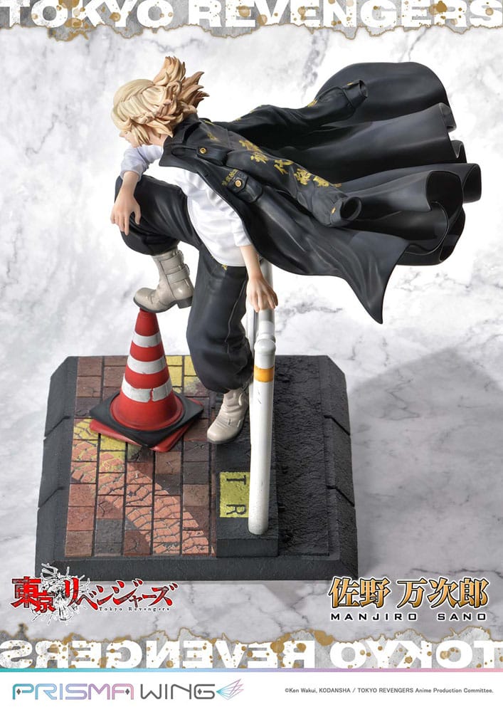 Tokyo Revengers Prisma Wing PVC Statue 1/7 Manjiro Sano 23 cm - Versand: 5-7 Tage nach Bestellung